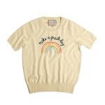 Make a Great Day Custom Cashmere Short Sleeve Sweater
