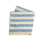 Blue Striped Tablecloth