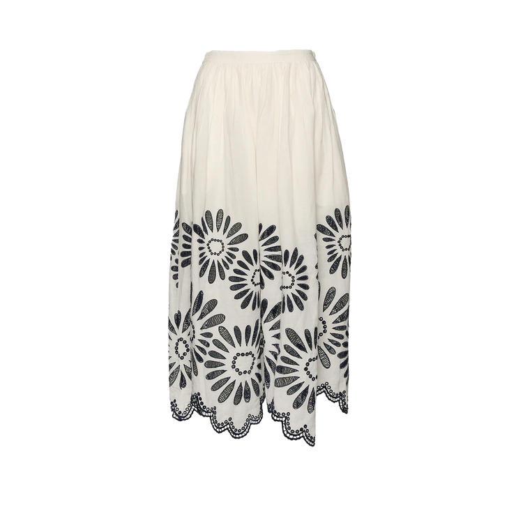 Ulla Johnson Annisa Skirt Porcelain