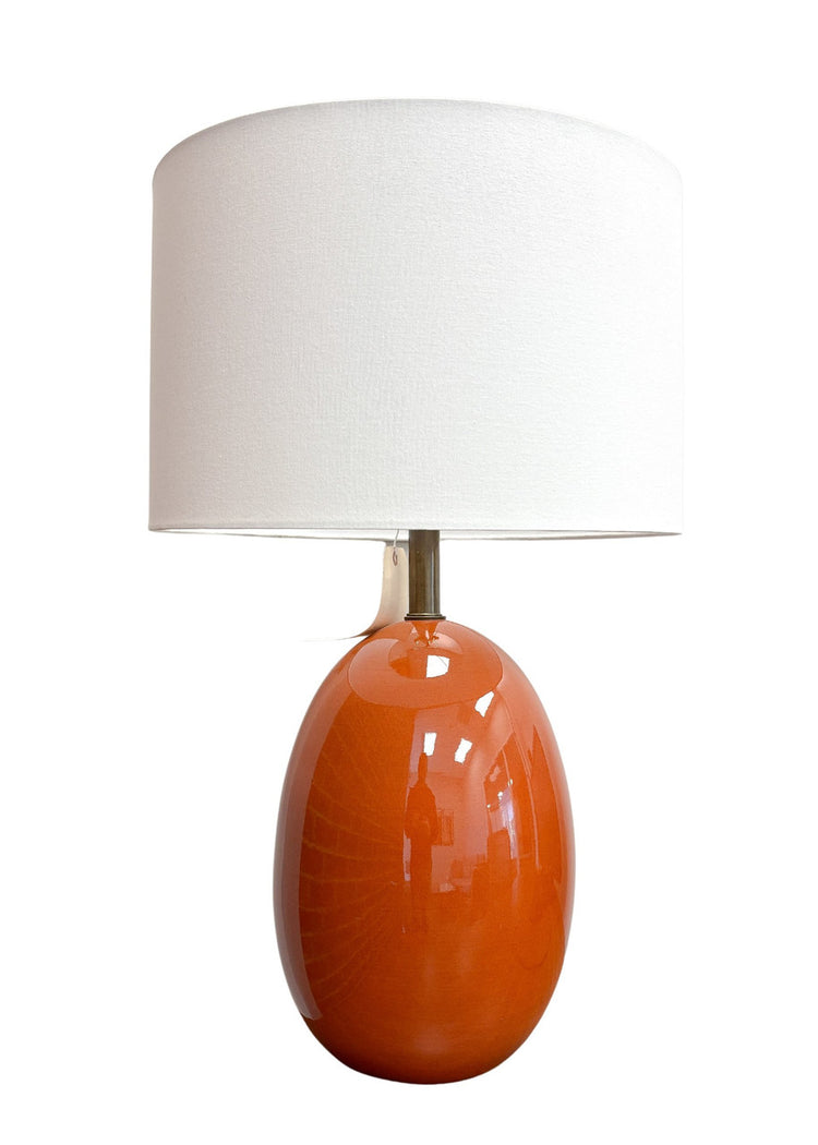 VINTAGE ORANGE LAMP