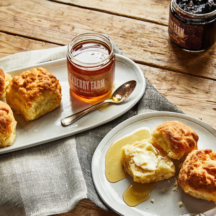 biscuits and honey