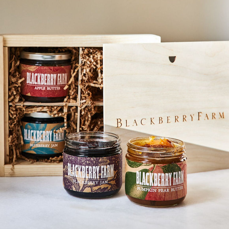 four jams in a box