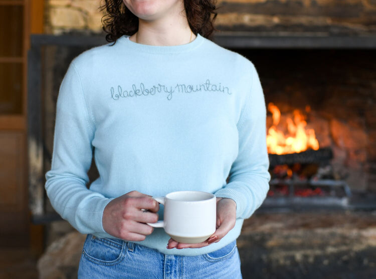 Blackberry Mountain Custom Cashmere Sweater