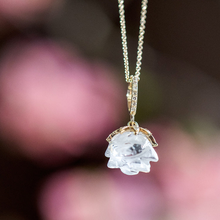 Patricia Marie Rose Necklace