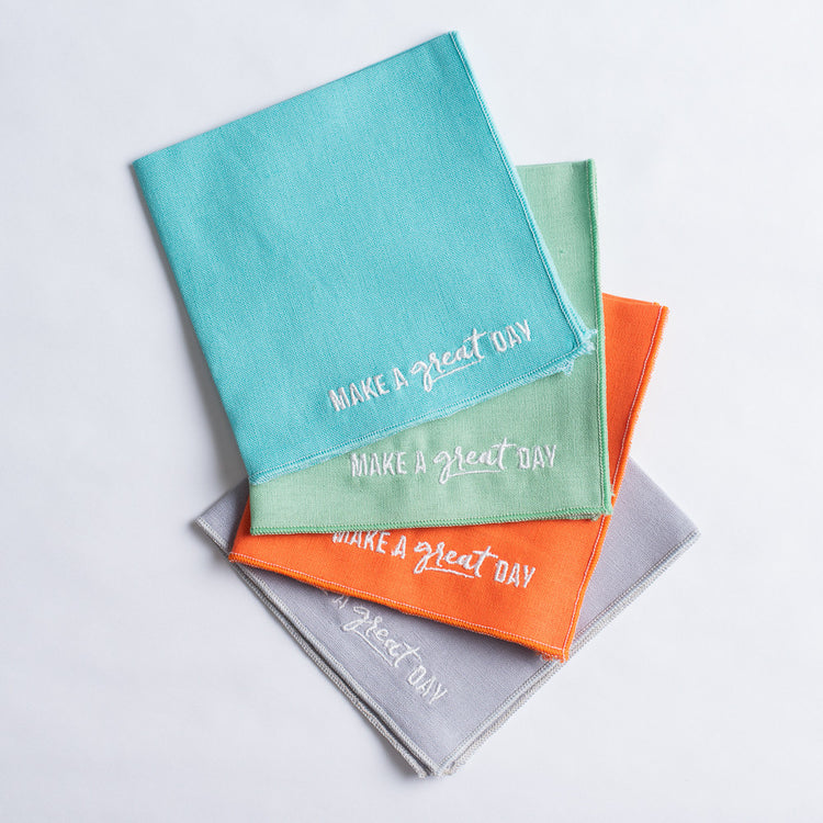 Make A Great Day Cocktail Napkin Set - Image 2