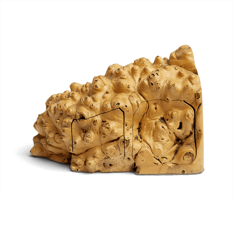 Burl Wood Box closed
