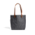 Blackberry Mountain Canvas Tote grey back