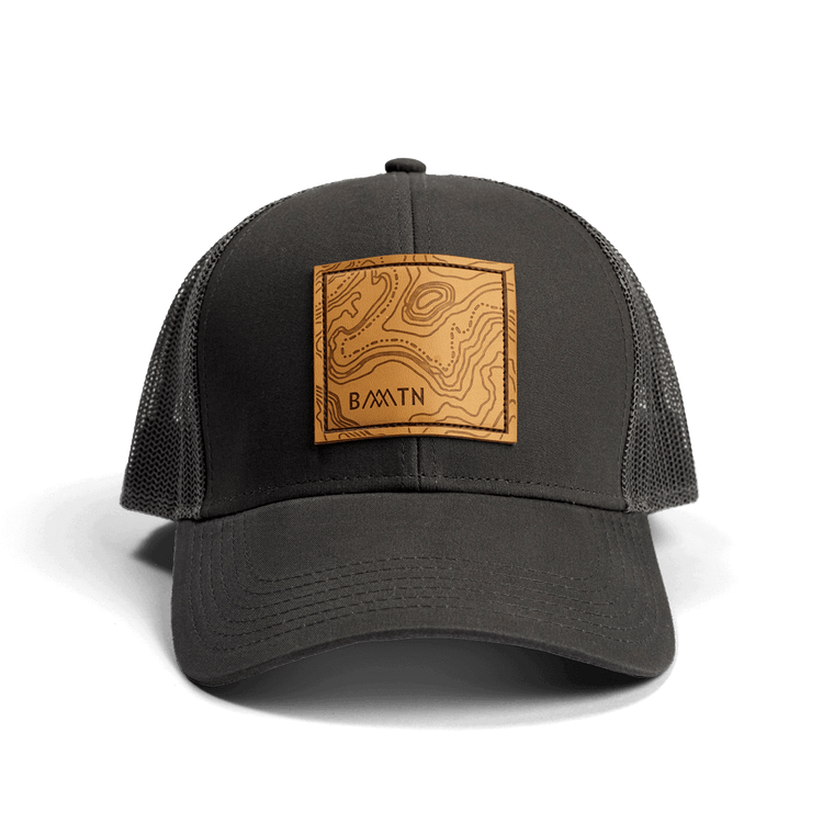 Blackberry Mountain Topographic Trucker Hat