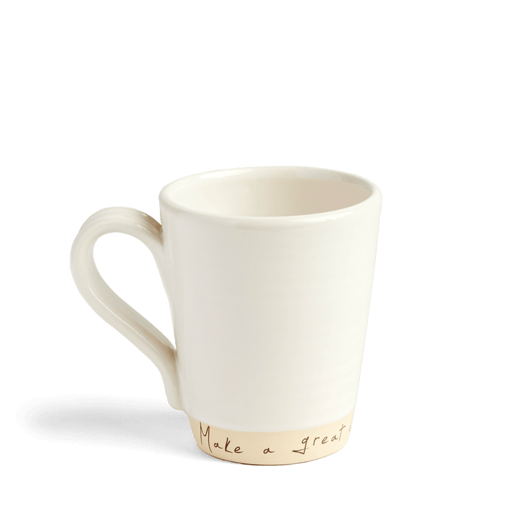 Make a Great Day Pottery Mug