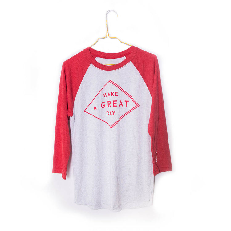 Make a Great Day Baseball Shirt  - Image 2