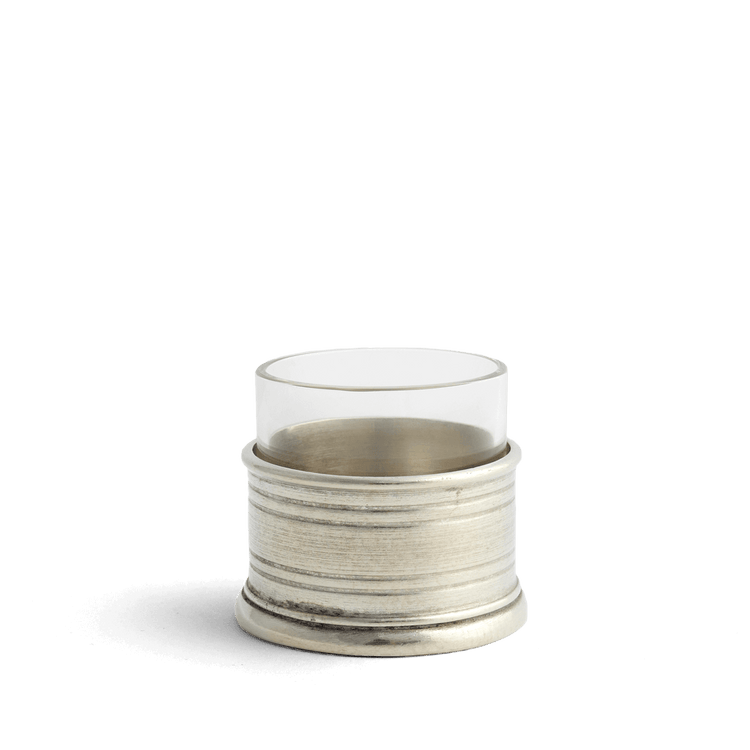 Simple Pewter Votive