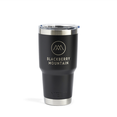 Blackberry Mountain Yeti Tumbler black