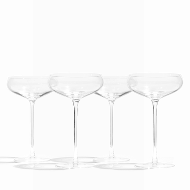 Champagne Coupe Glass (Set of 4 - 10oz)