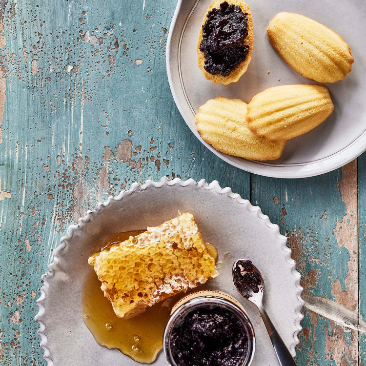 Blueberry Elderflower Honey Jam