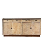 Pair of Oak Credenza