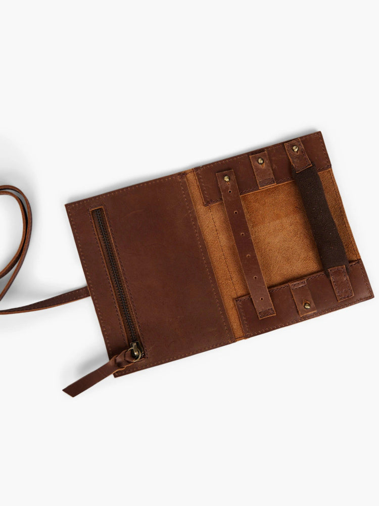 Leather Jewelry Roll