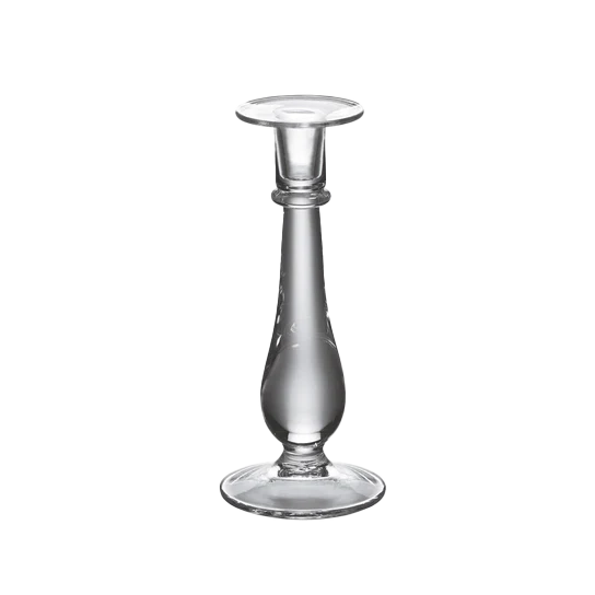 Glass Candlestick Holder