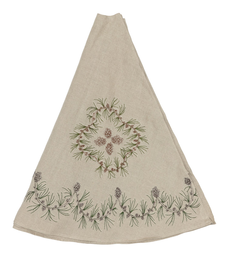 Pinecone Tree Skirt
